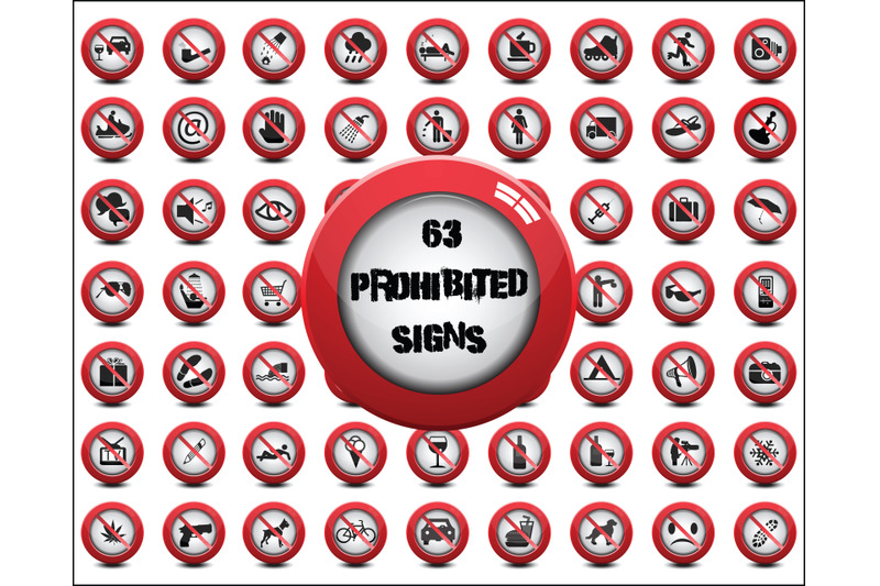 high-quality-unusual-prohibition-sign-big-collection-digital-file