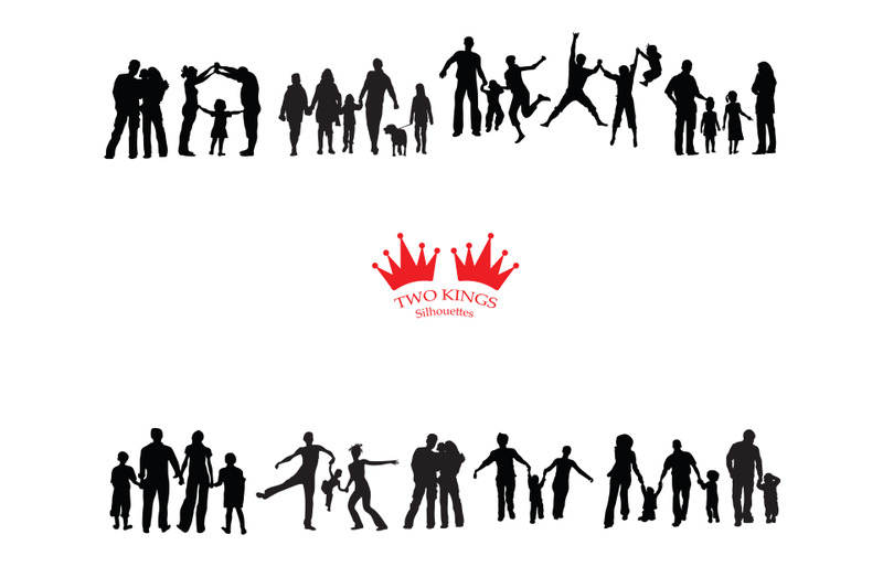 family-svg-cut-file-black-silhouettes-of-family-instant-download