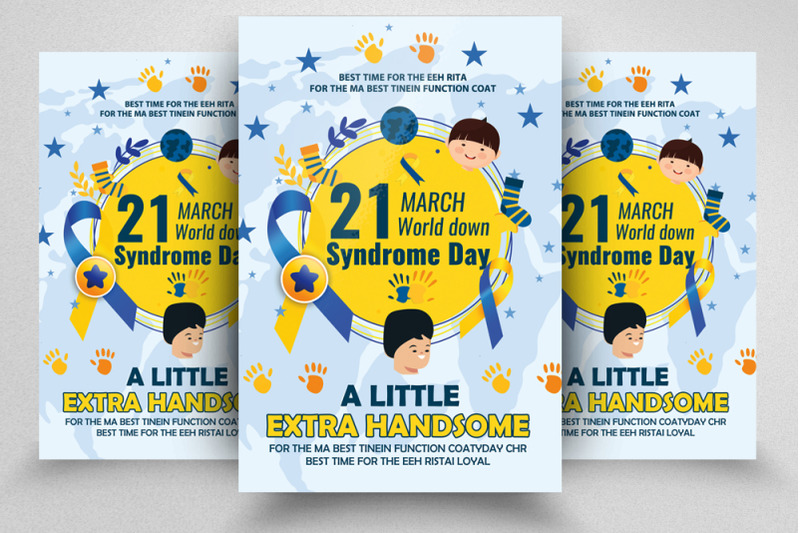 world-down-syndrome-day-flyer-poster