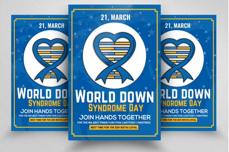 world-down-syndrome-day-flyer-template