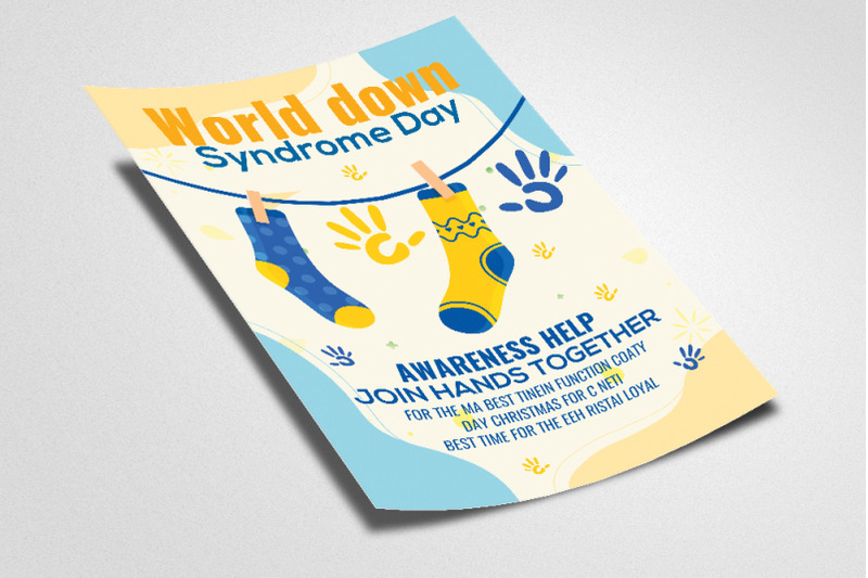 world-down-syndrome-day-flyer-psd