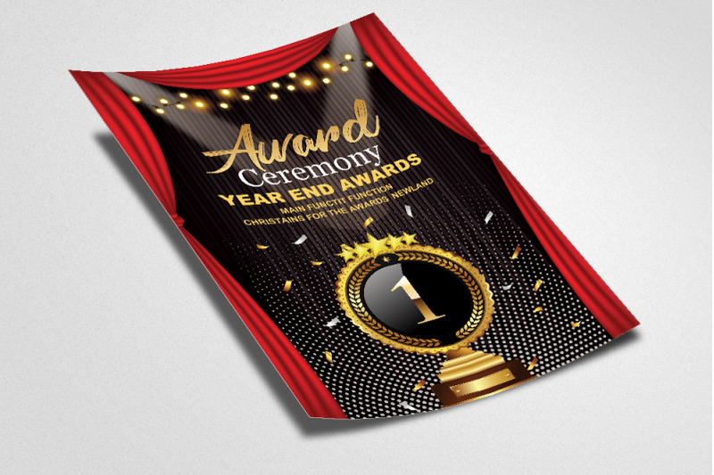 award-ceremony-night-flyer-poster