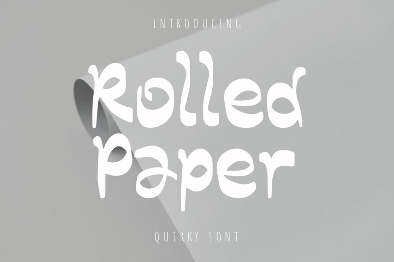 rolled-paper