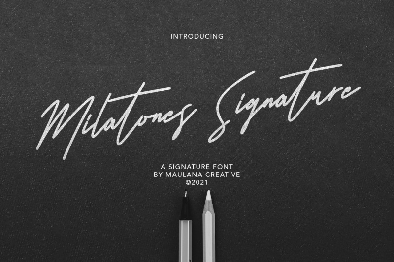 milatones-signature-font
