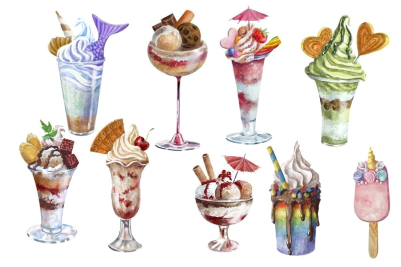 ice-cream-clipart-rainbow-ice-cream-instant-download-ice-cream-truck