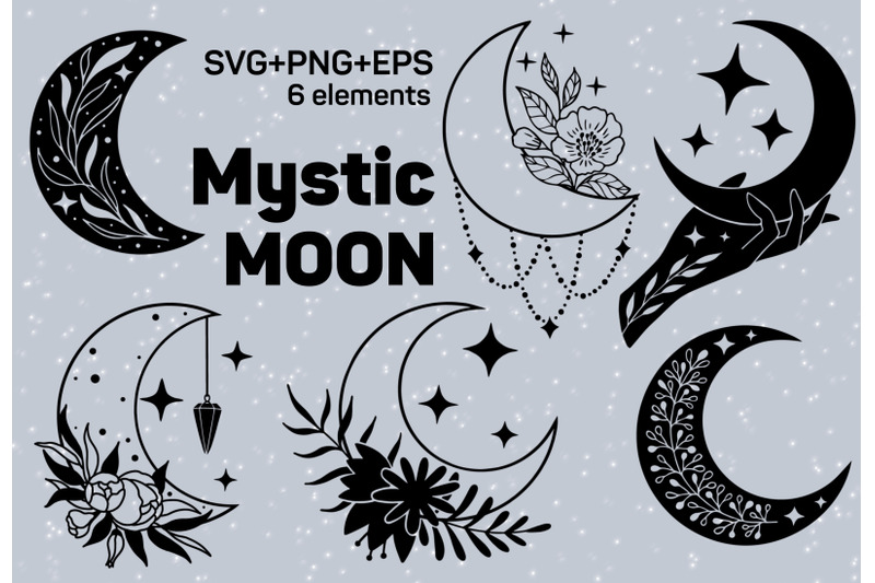 mystic-moon-svg-set