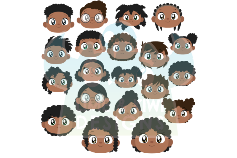 african-american-kids-option-2-clipart-lime-and-kiwi-designs