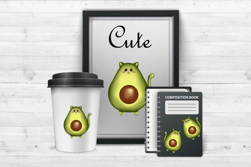 avocado-cat-illustration-cute-sublimation-pun-vegetables