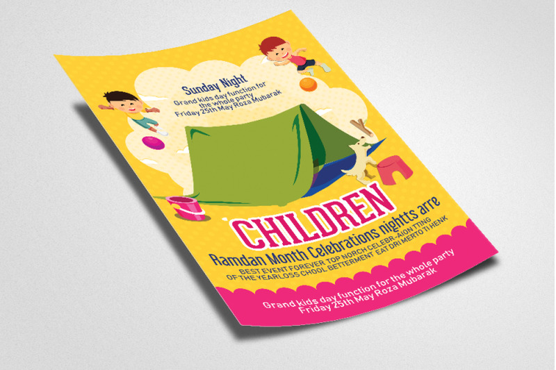 children-day-celebration-event-flyer