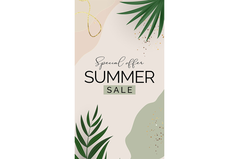 summer-sale-poster-natural-background-for-poster