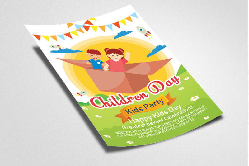 children-day-celebration-event-flyer