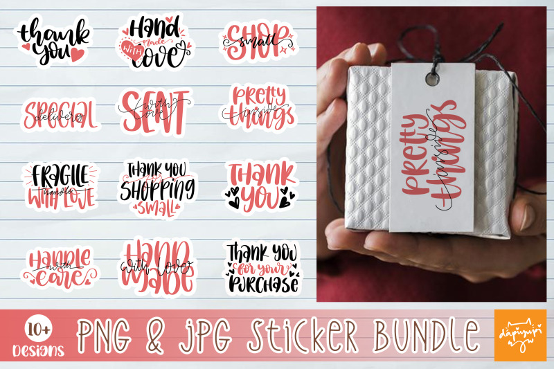 small-business-sticker-bundle-12-mail-packaging-stickers-png-sticker