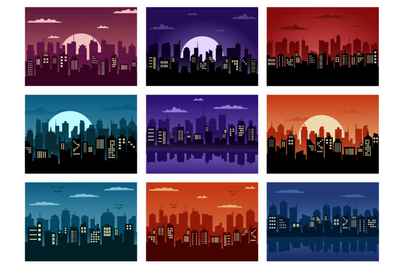 40-buildings-background-illustration