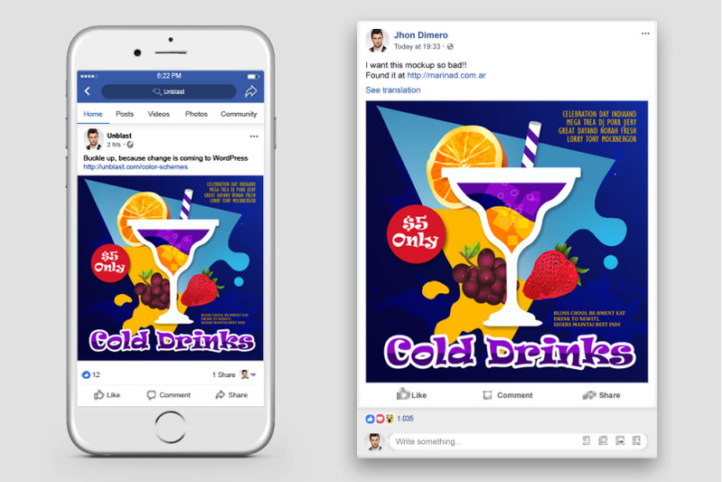 cold-drinks-facebook-post-banner