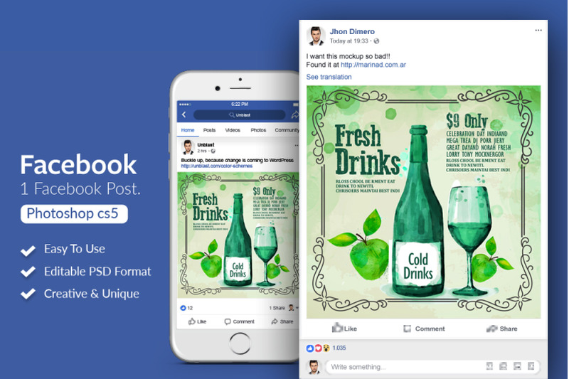 fresh-juices-facebook-post-banner