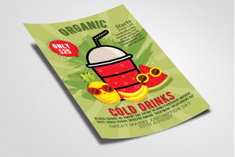 summer-cold-drinks-flyer-poster