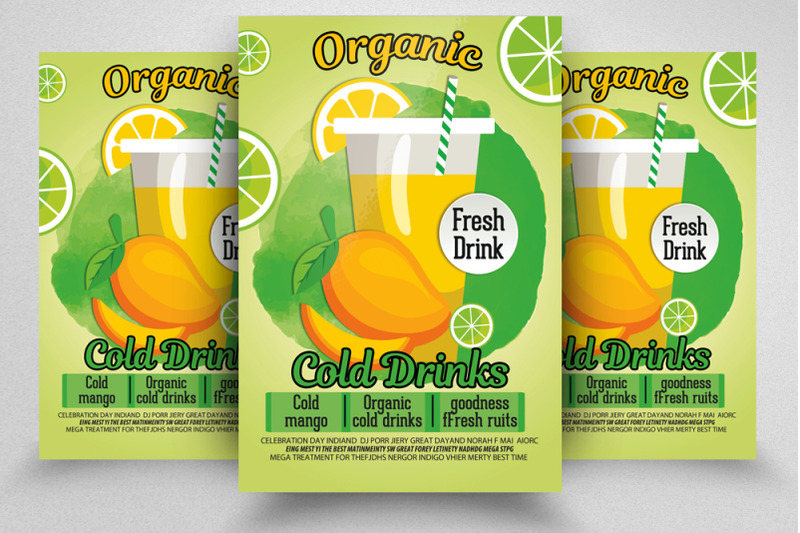 fresh-organic-drinks-flyer-template