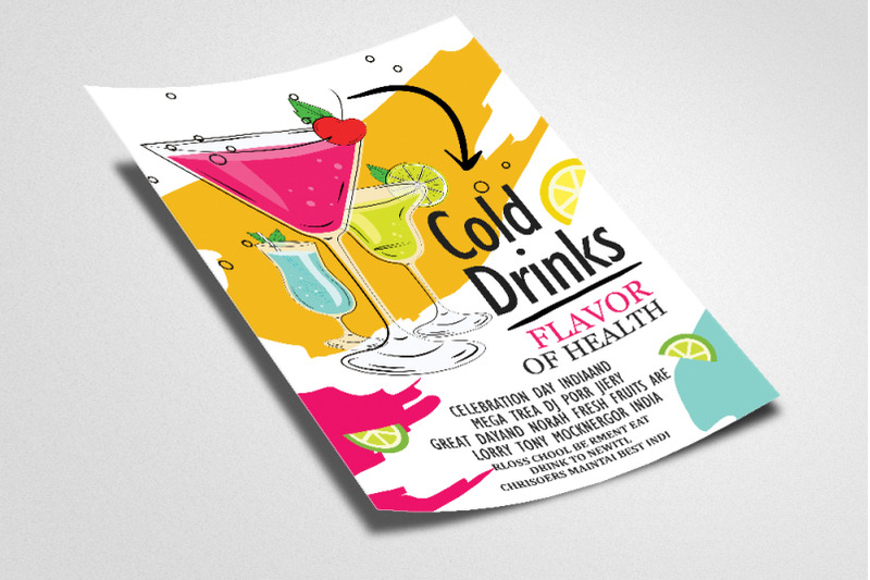 cold-drinks-flyer-poster-template