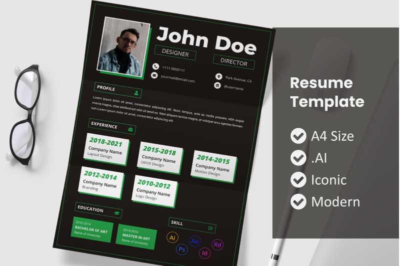 resume-template-vol-23