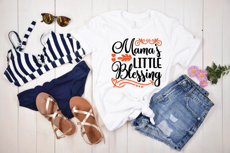 mama-039-s-little-blessing-svg-design