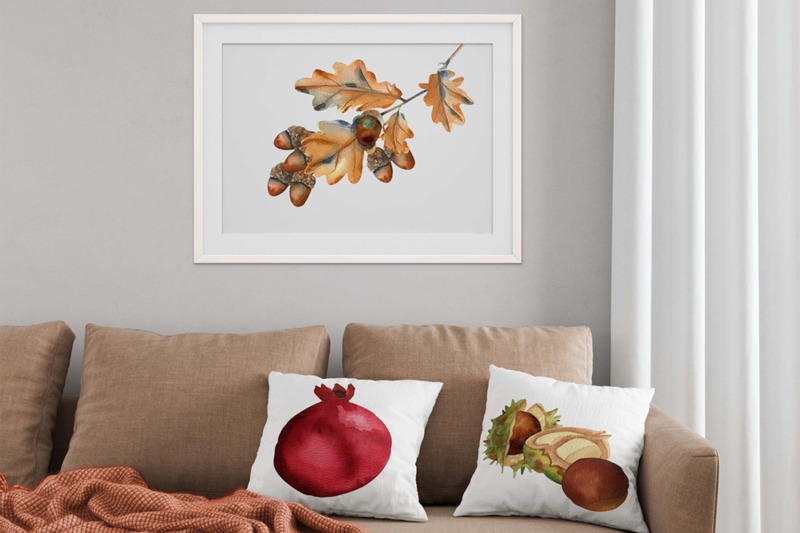 watercolor-autumn-woodland-collection