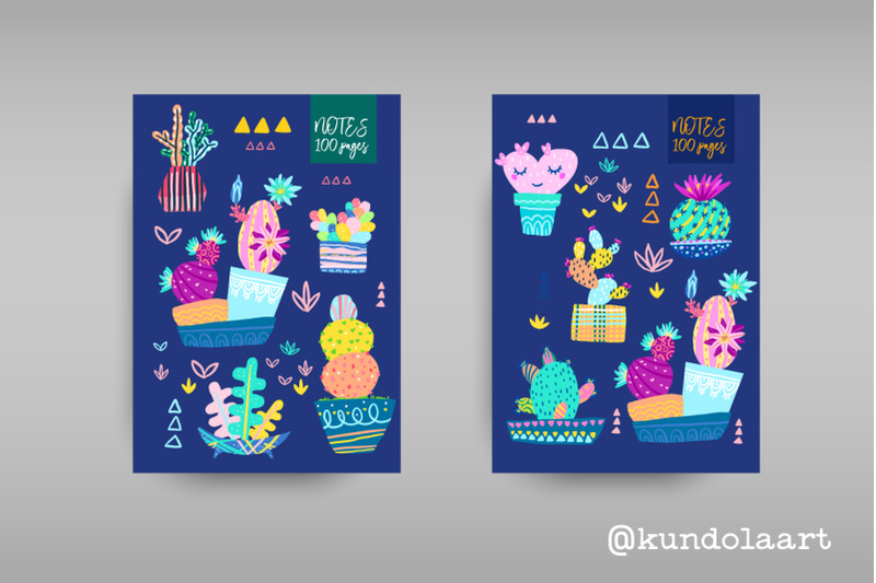 covers-for-notebooks-with-cute-cactus