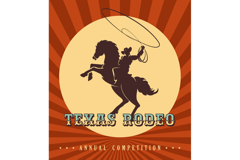 vintage-rodeo-poster-illustration
