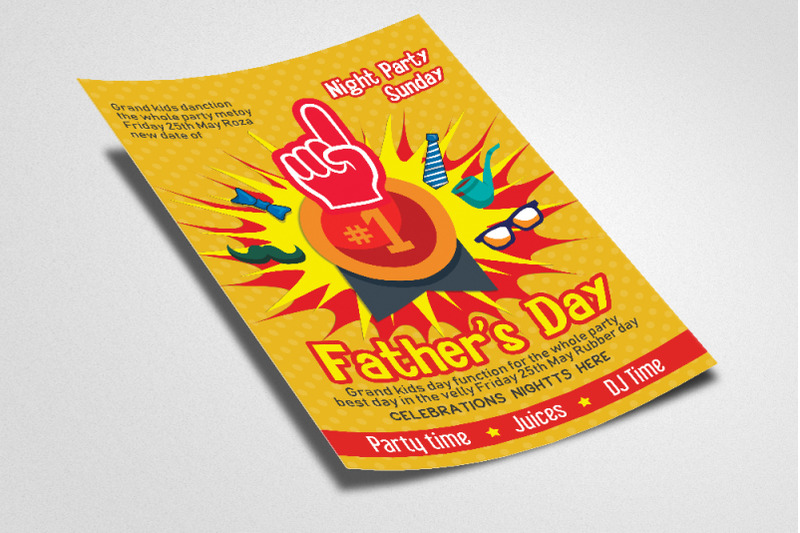 father-039-s-day-party-flyer-poster