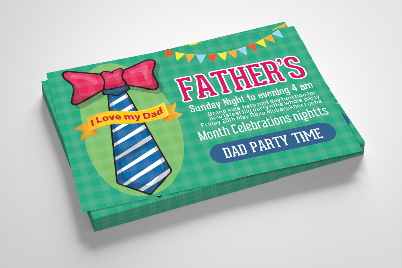 father-039-s-day-invitation-card-template