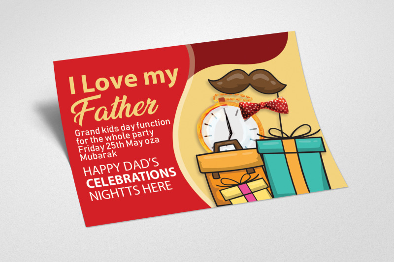 father-039-s-day-party-invitation-card