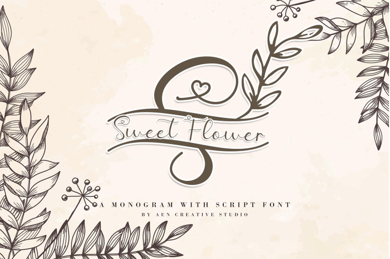 sweet-floral-monogram
