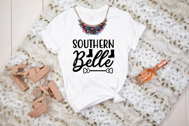 southern-belle-svg-design