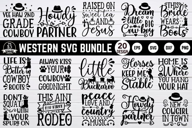 western-svg-bundle