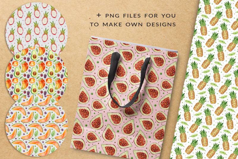 fruits-digital-paper-seamless-pattern-packaging-design