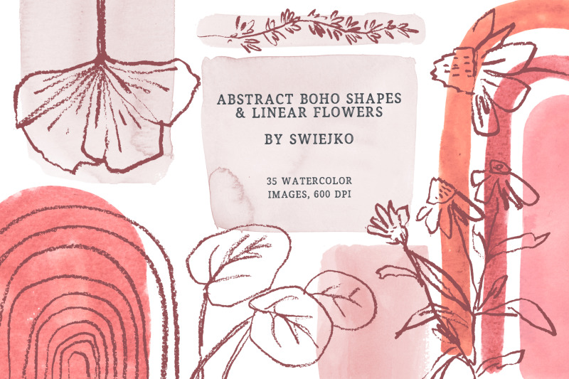 boho-clipart-abstract-doodles