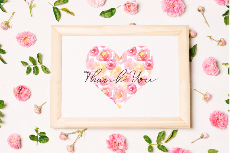 pink-floral-clipart-watercolor-hearts-with-rose-flowers