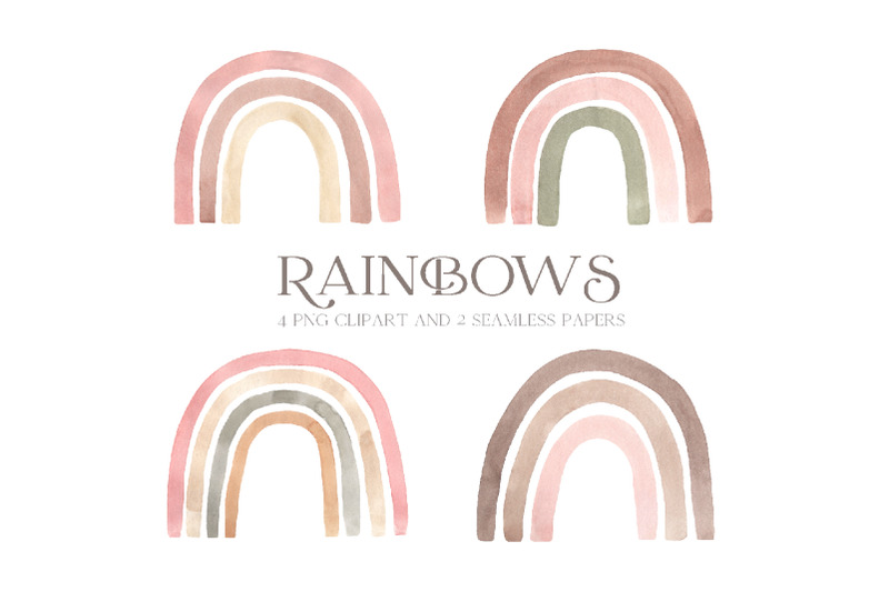 watercolor-pink-pastel-rainbow-clipart