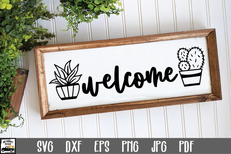 welcome-sign-svg-file-welcome-sign-with-cactus