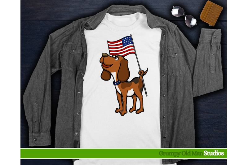 patriotic-beagle-dog-holding-flag-with-tail