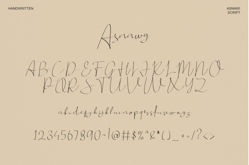asnawy-font
