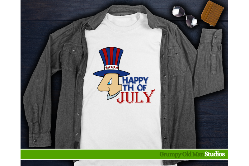 happy-4th-of-july-uncle-sam-in-shape-of-a-four