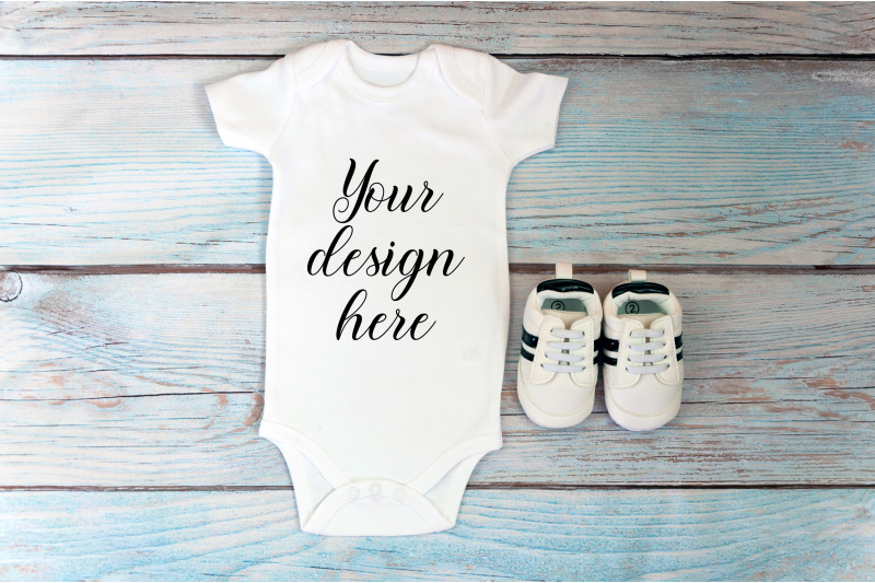 baby-bodysuit-mockup-on-a-wooden-background