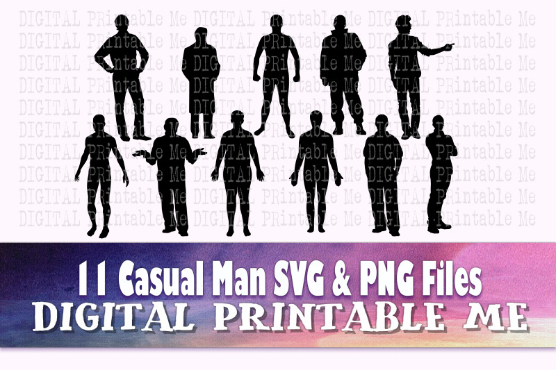 casual-man-svg-male-silhouette-bundle-standing-figure-png-clip-art