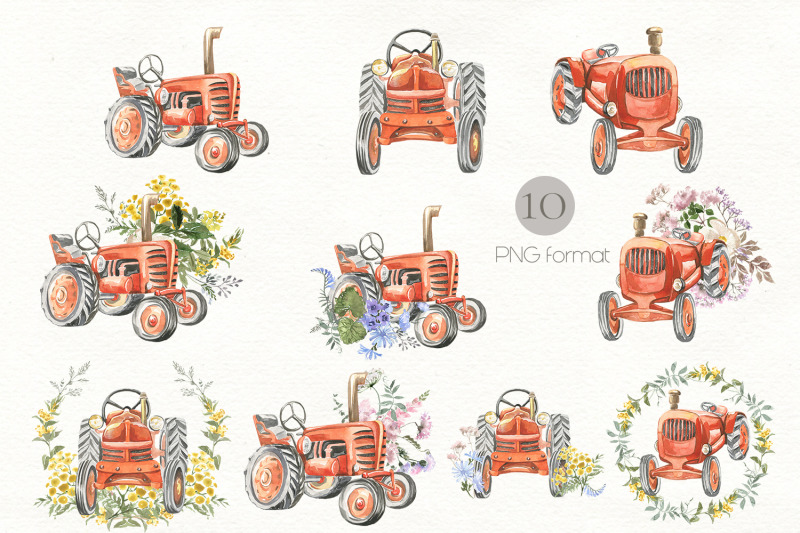 tractor-and-wild-herbs