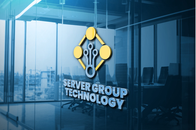 server-technology-group-logo-template
