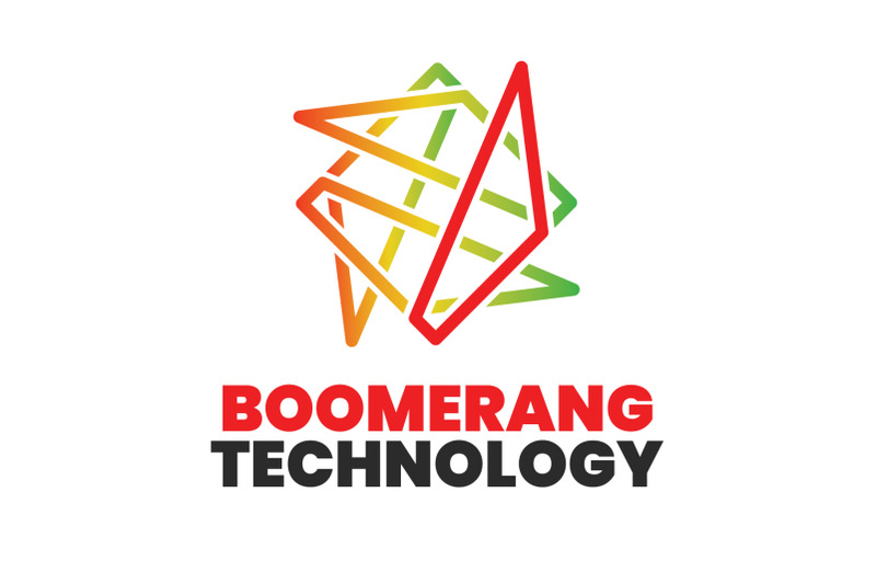 boomerang-technology-logo-template