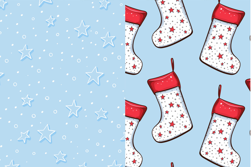 cute-winter-christmas-seamless-patterns-collection