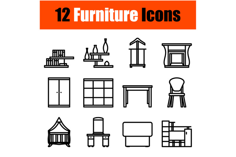 furniture-icon-set