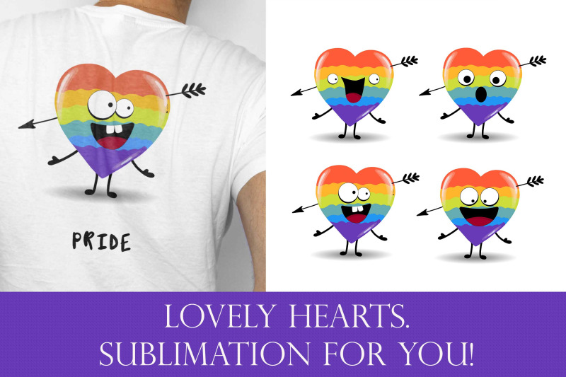 hearts-sublimation-rainbow-sublimation