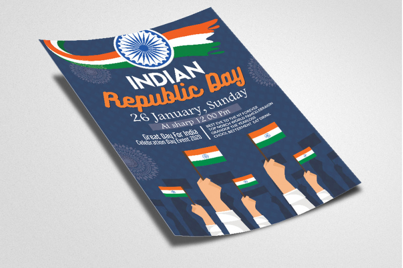 indian-republic-day-flyer-poster-template